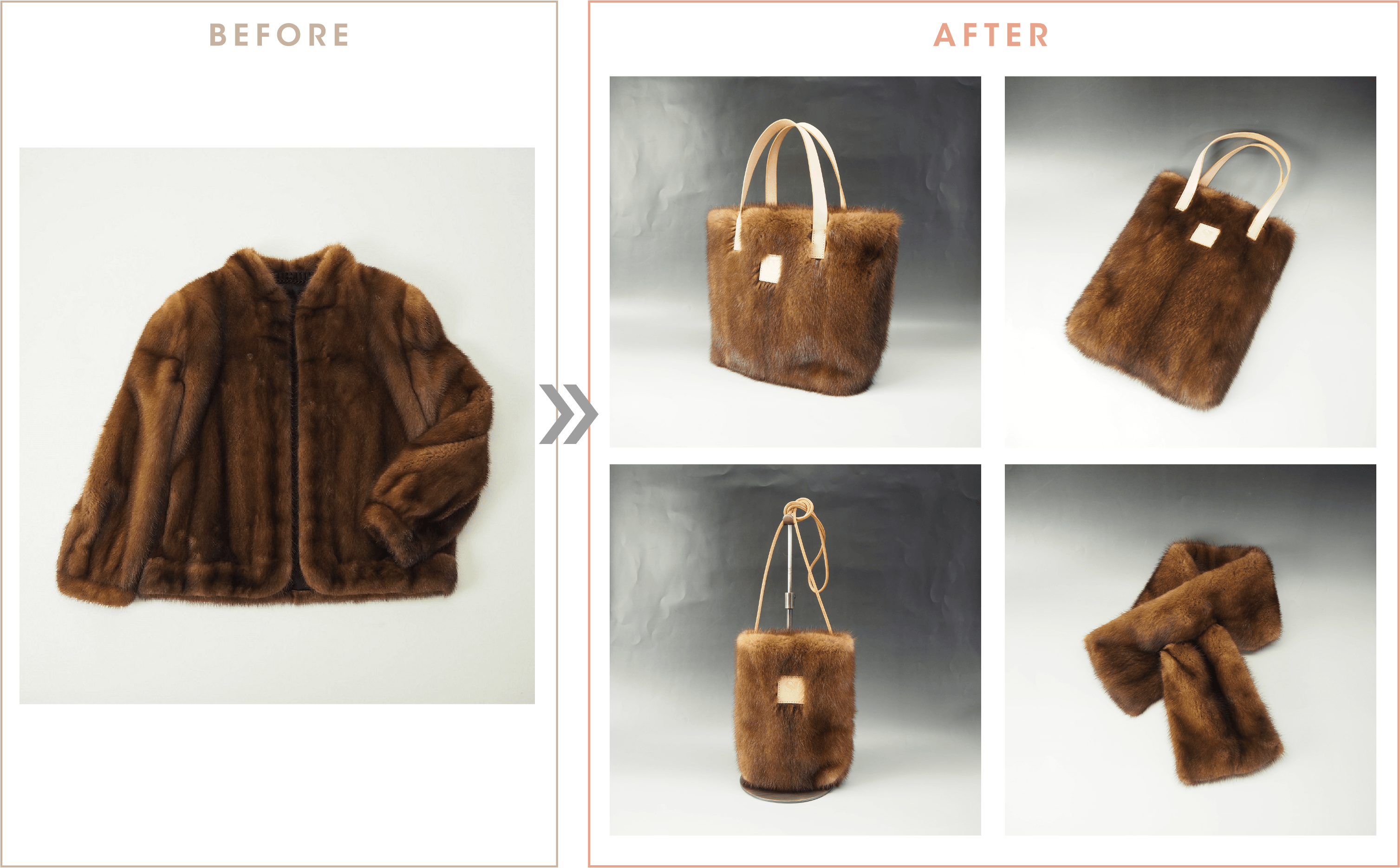 毛皮リメイク